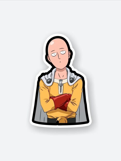 Saitama Wondering Sticker