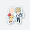 Saitama And Genos Sticker