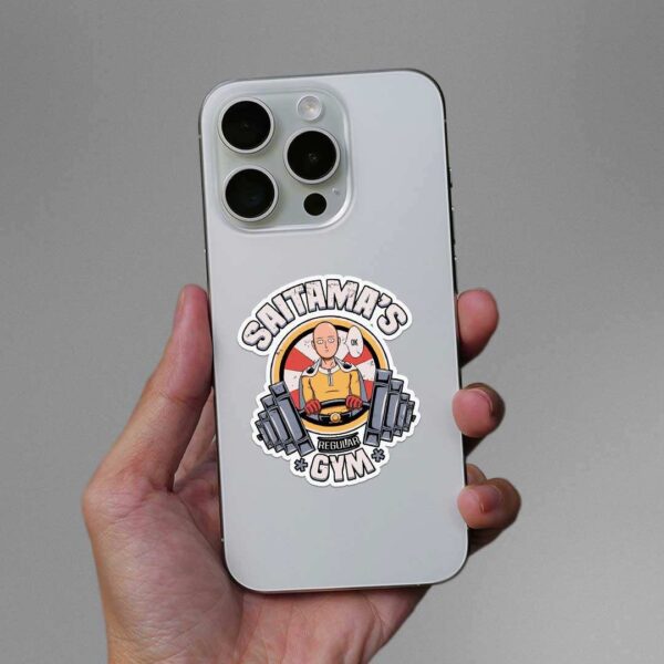 Saitamas Gym Sticker