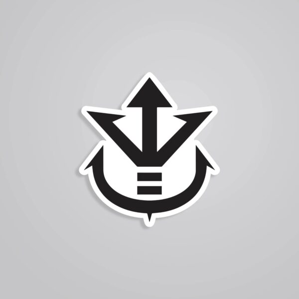 Saiyan Insignia Anime Stickers