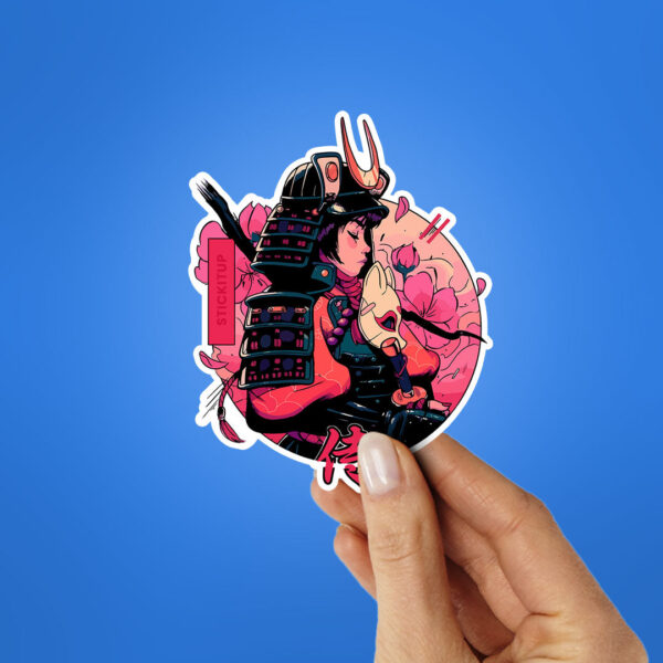Sakura Samurai Sticker