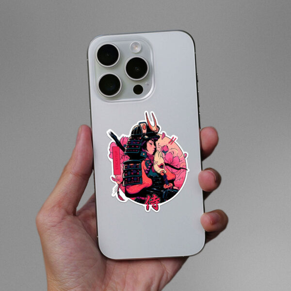 Sakura Samurai Sticker
