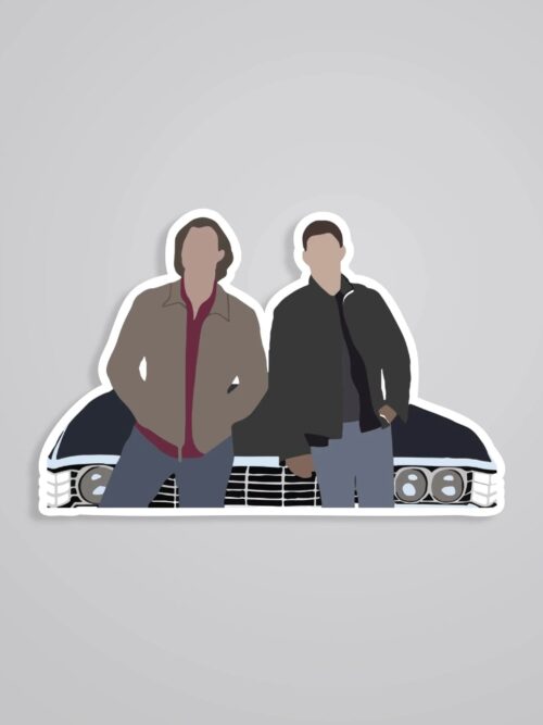 Sam And Dean Winchester TV Shows Stickers