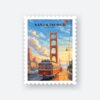 San Francisco California Sticker