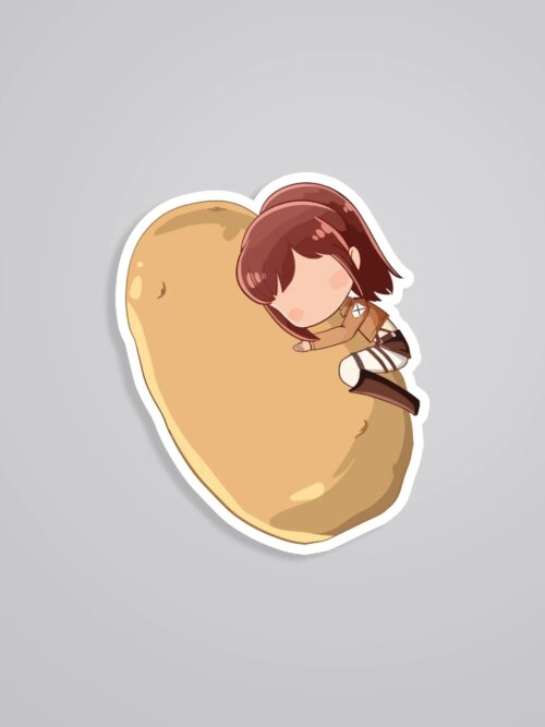 Sashas Potato Anime Stickers