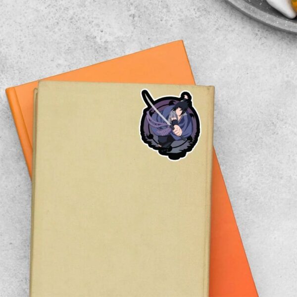 Sasuke Lightning Blade Anime Stickers