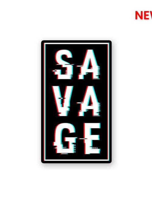 Savage Sticker
