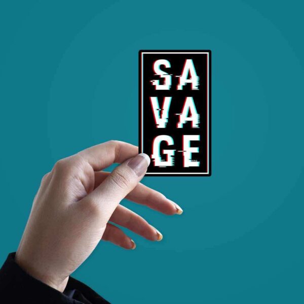 Savage Sticker