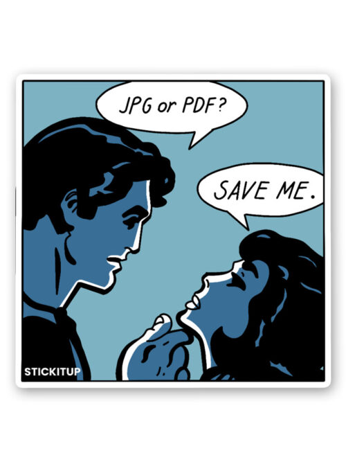 Save Me Sticker