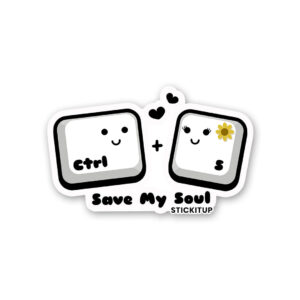 Save My Soul Sticker Save My Soul Sticker