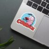 Scared Courage The Cowardly Dog Sticker