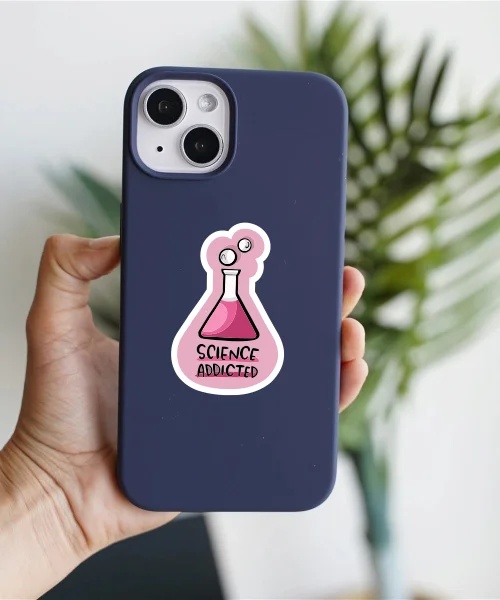 Science Addicted Sticker