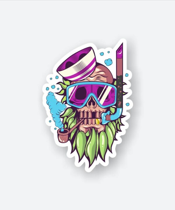 Scooba Skull Sticker Scooba Skull Sticker