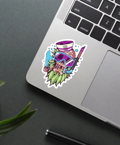 Scooba Skull Sticker Scooba Skull Sticker