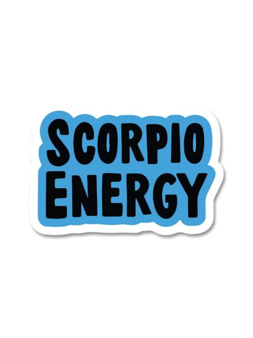 Scorpio Energy Sticker