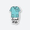 Scrub Life Sticker