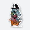 Sea Monster Attack Sticker