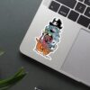 Sea Monster Attack Sticker