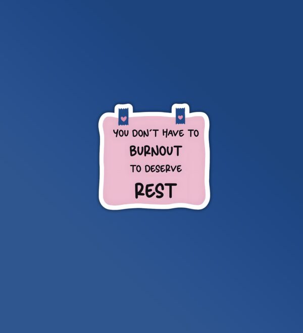 Self Care Sticker