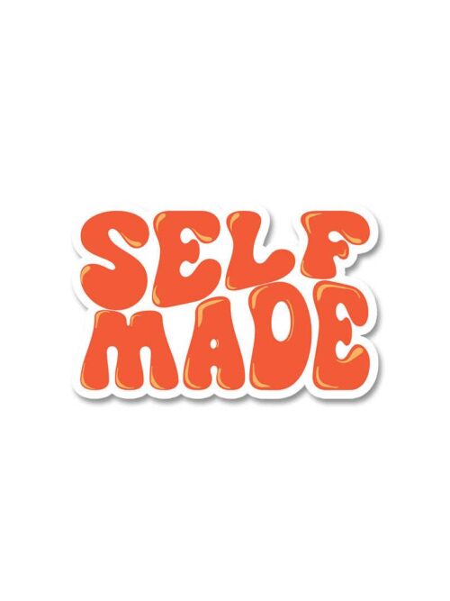 Self Made Sticker