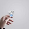 Self Care Is A PRIORITEA Witty Stickers