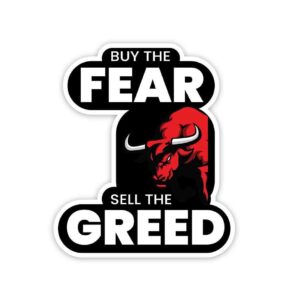 Sell The Greed Sticker Sell The Greed Sticker