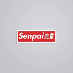 Senpai Anime Stickers Senpai Anime Stickers