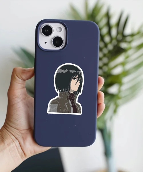 Serious Mikasa Sticker