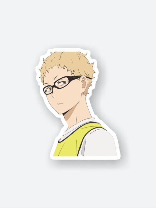 Serious Kei Tsukishima Sticker