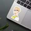 Serious Kei Tsukishima Sticker