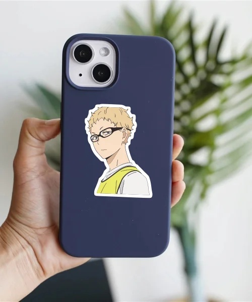 Serious Kei Tsukishima Sticker