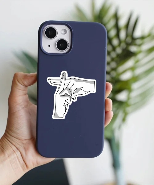 Shadow Clone Justu Hand Sign Sticker