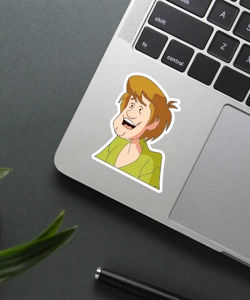Shaggy Scooby Doo Sticker