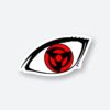 Sharingan Eye Sticker