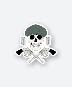 Shelby Skull Sticker