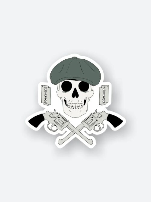 Shelby Skull Sticker
