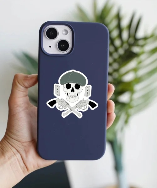 Shelby Skull Sticker