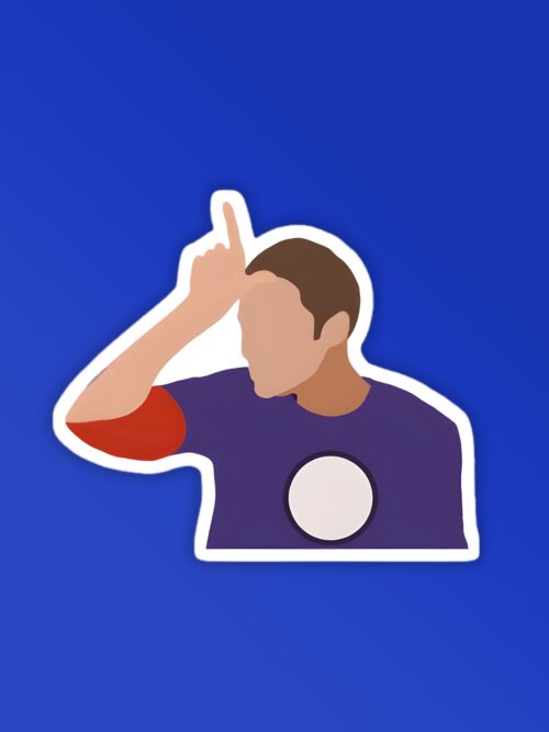 Sheldon L   BBT Laptop   Mobile Sticker