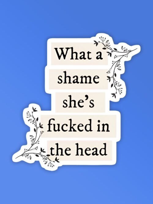 Shes Fucked In The Head Taylor Swift Stickers