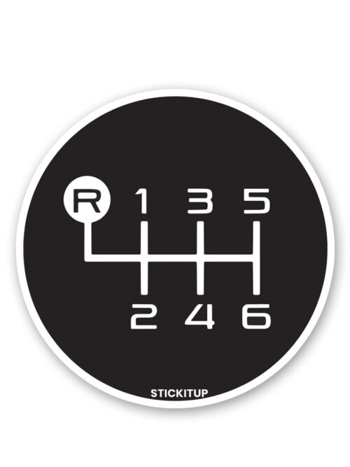 Shift Gear Sticker
