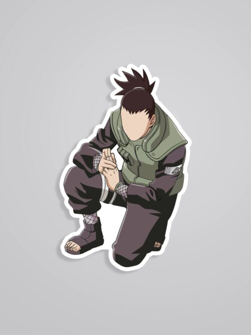 Shikamaru In Action Anime Stickers
