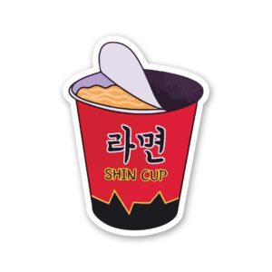 Shin Cup Sticker Shin Cup Sticker