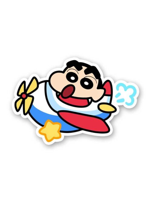 Shinchan Flying Sticker