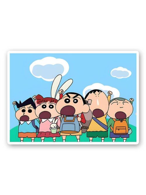 Shinchan Squad Sticker