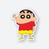 Shinchan Waving Sticker