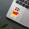 Shinchan Waving Sticker