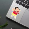 Shinchan Hand Heart Sticker