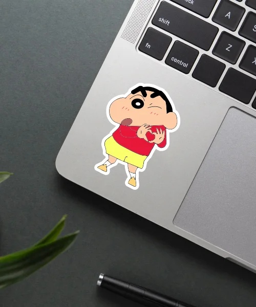 Shinchan Hand Heart Sticker Shinchan Hand Heart Sticker
