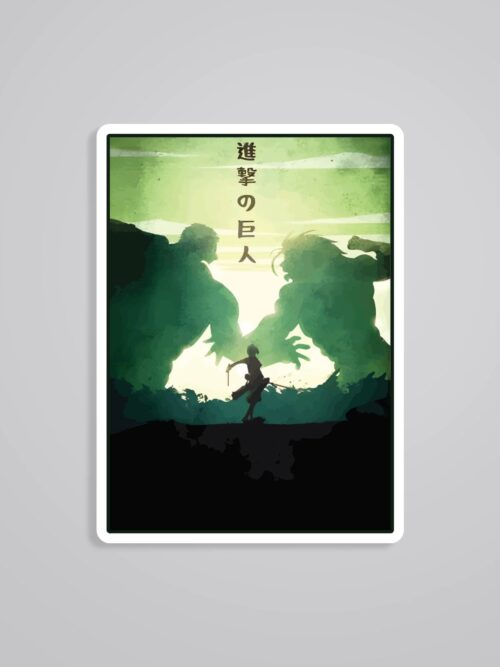 Shingeki No Kyojin Anime Stickers