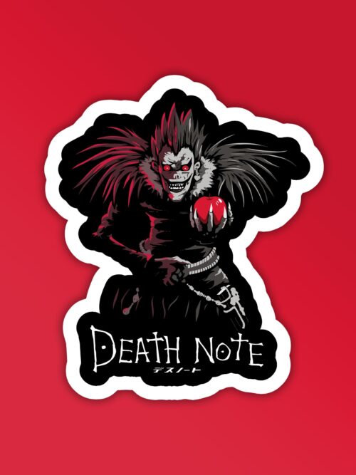 Shinigami Death Note Mobile Laptop Sticker